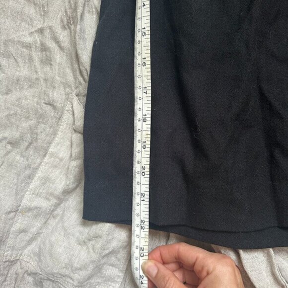 Maurie + Eve Black Pablo Mini Dress Size 2 - Picture 6 of 6